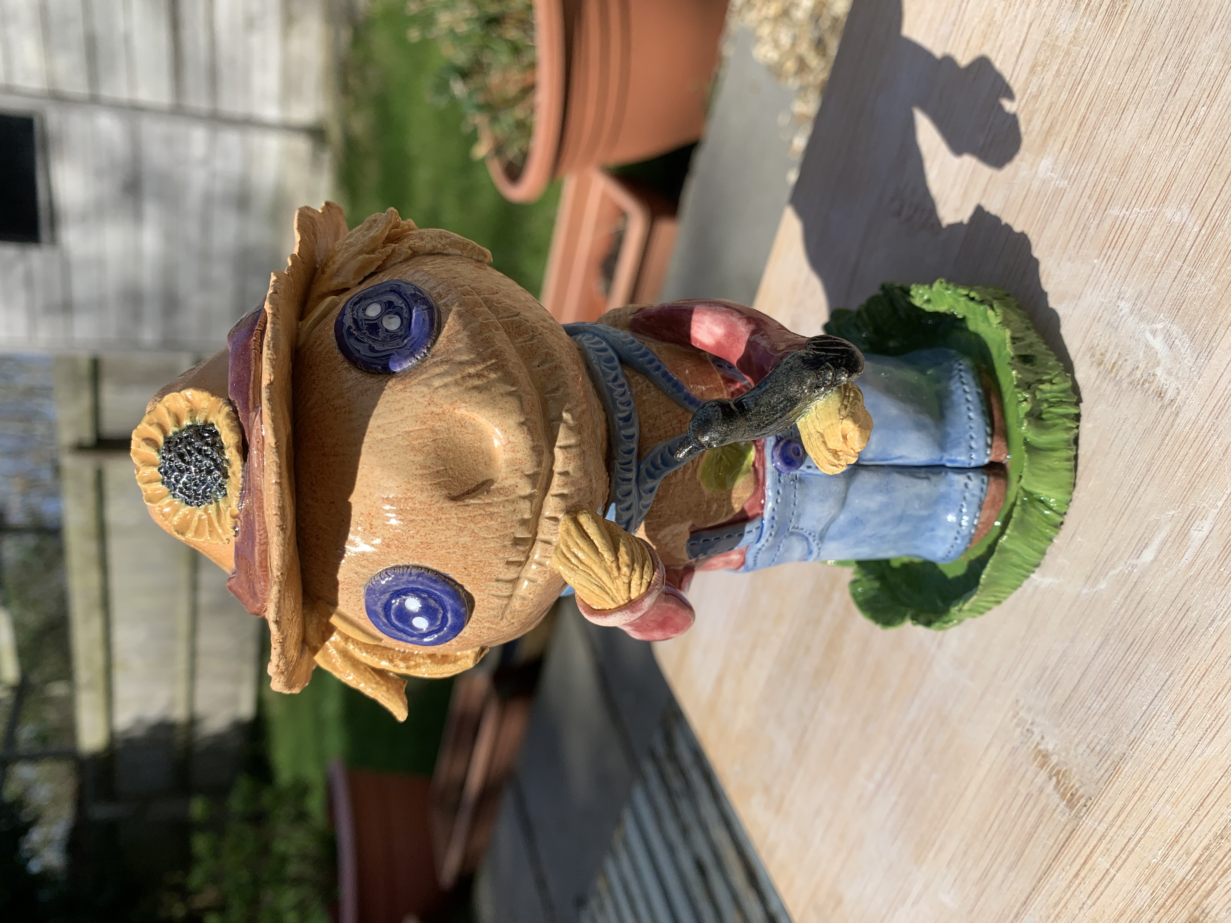 Kind scarecrow