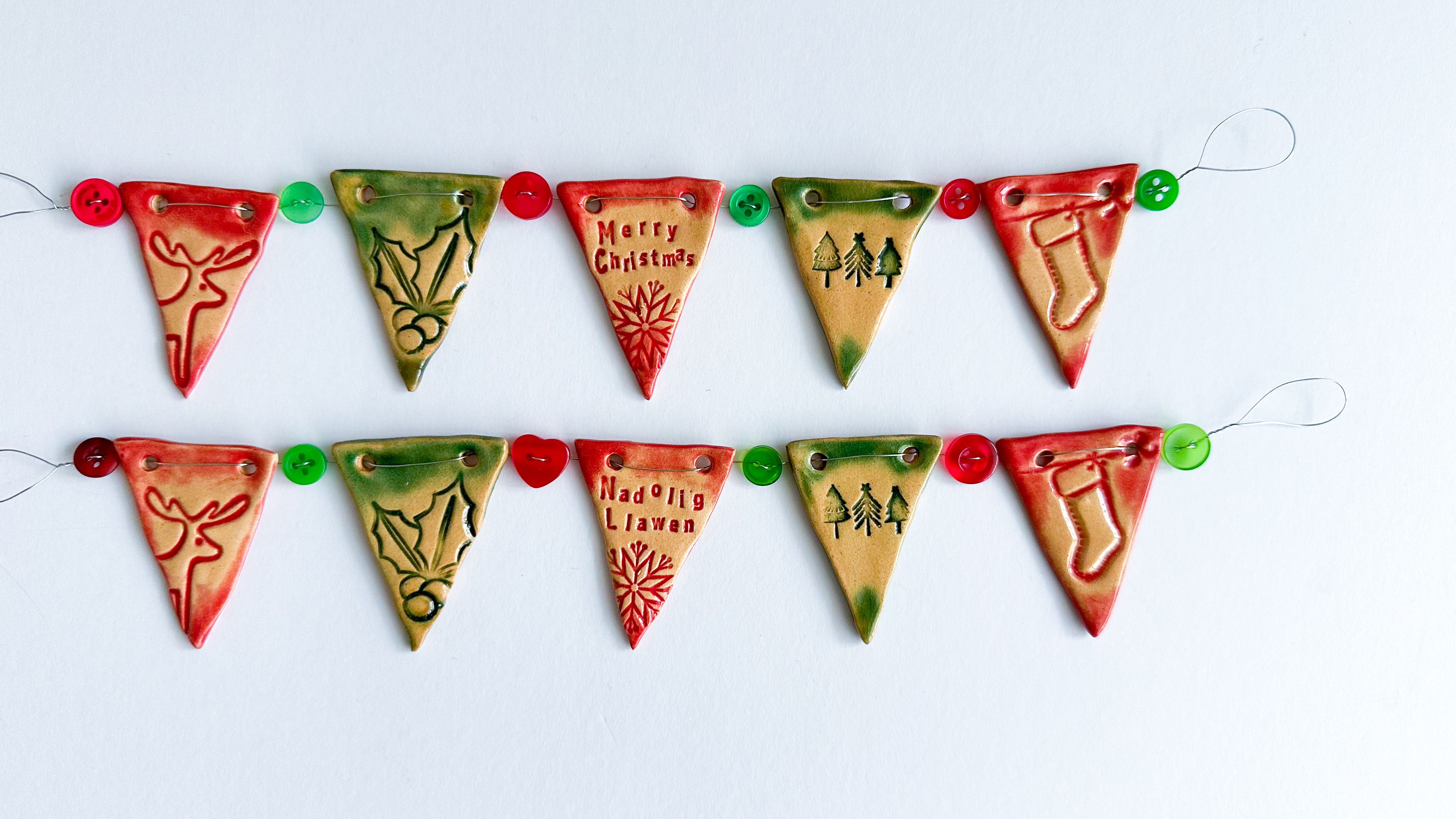 Christmas mini bunting