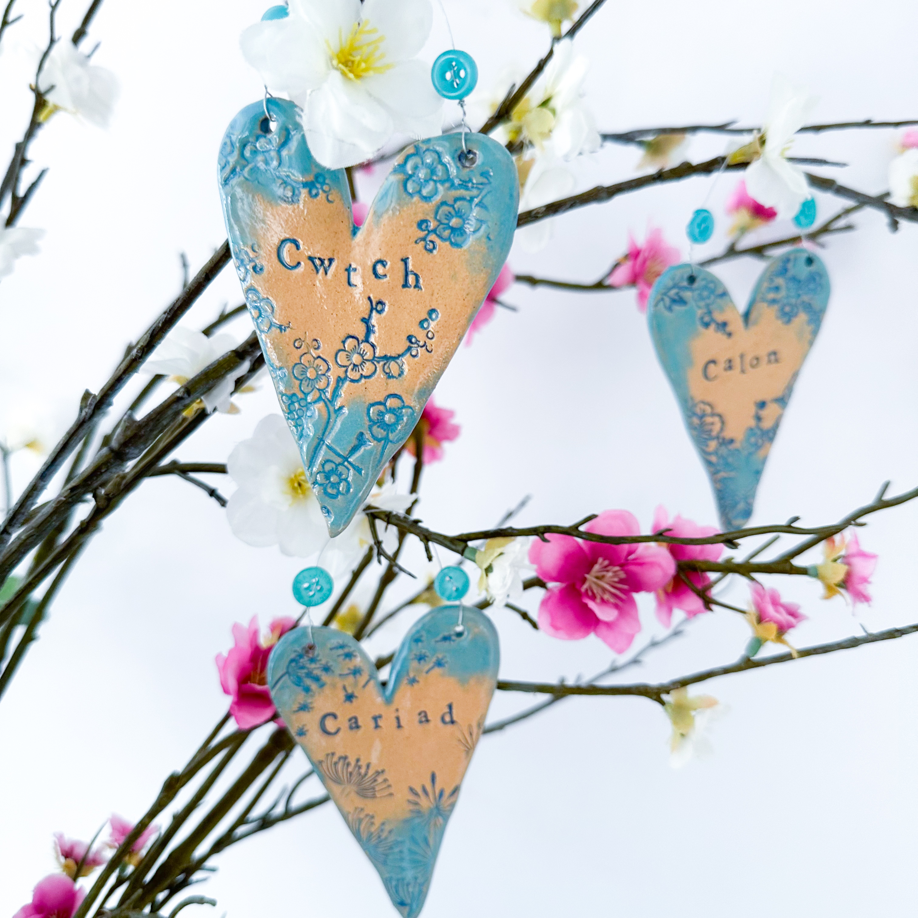 Cwtch, Calon, Cariad hearts